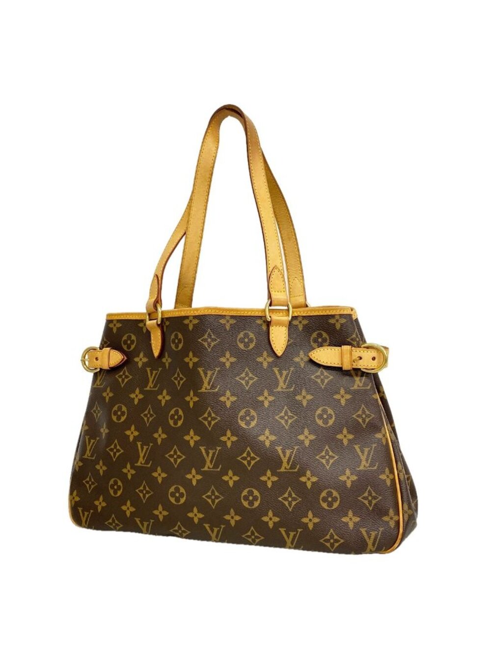 Louis Vuitton Tote Bag Monogram Batignolles Horizon Tal Brown